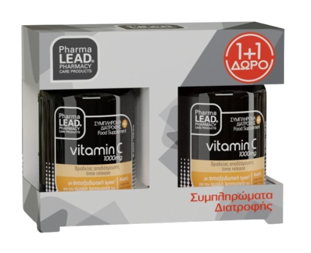 PharmaLead PROMO Vitamin C 1000mg Συμπλήρωμα Διατροφής για το Ανοσοποι …