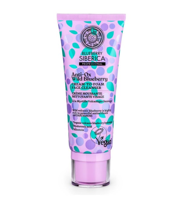 Natura Siberica Anti Ox Wild Blueberry Cream to Foam Face Cleanser Κρε &hellip;