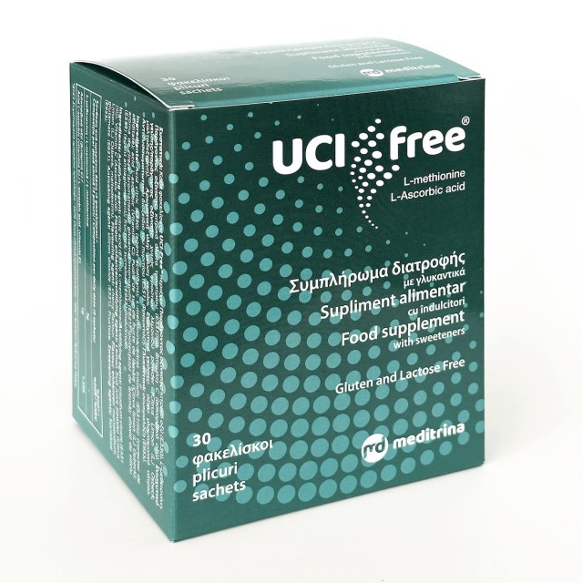 Meditrina UCI Free Ειδικό Συμπλήρωμα Διατροφής για το Ουροποιητικό Σύσ … Meditrina UCI Free Ειδικό Συμπλήρωμα Διατροφής για το Ουροποιητικό Σύσ …