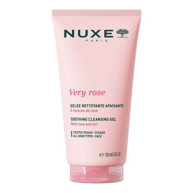 Nuxe Very Rose Απαλό Gel Καθαρισμού Προσώπου 150ml