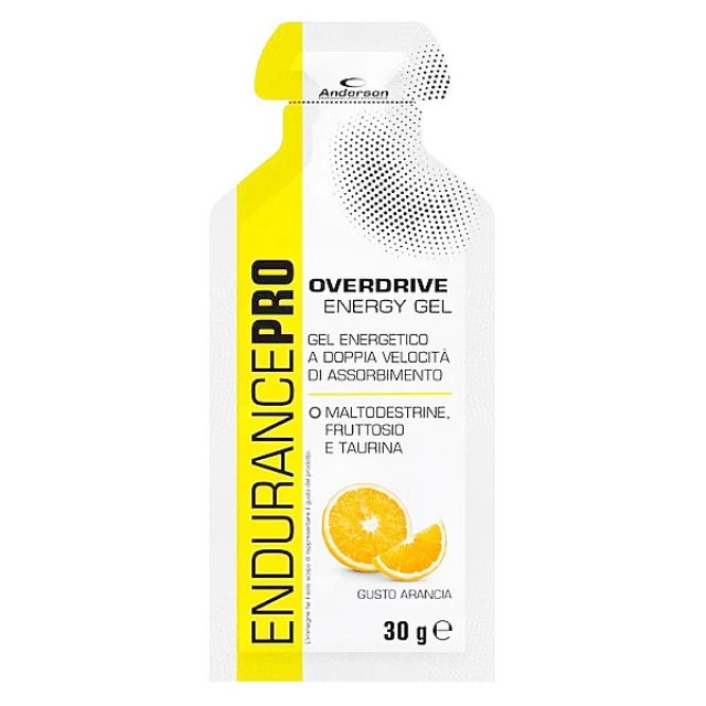 Anderson Over Drive Energy Gel Orange Ενεργειακό Τζελ με Βάση τη Μαλτο &hellip;
