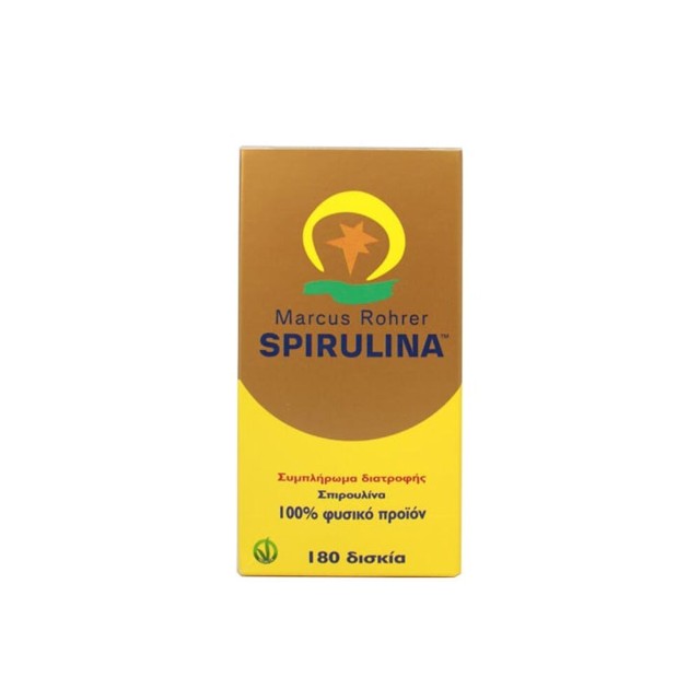 Marcus Rohrer Spirulina 180 δισκία