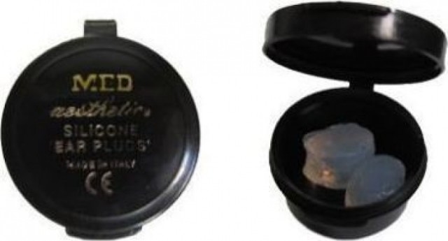 MED Ωτοασπίδες Σιλικόνης σε Θήκη 1 Ζευγάρι