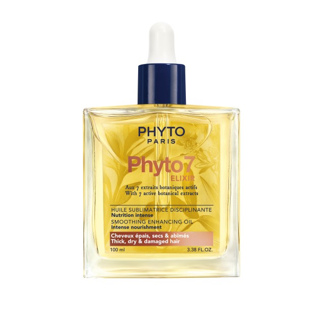 Phyto 7 Elixir Smoothing Enhancing Oil Ελιξίριο Θρέψης για Πυκνά, Ξηρά … Phyto 7 Elixir Smoothing Enhancing Oil Ελιξίριο Θρέψης για Πυκνά, Ξηρά …