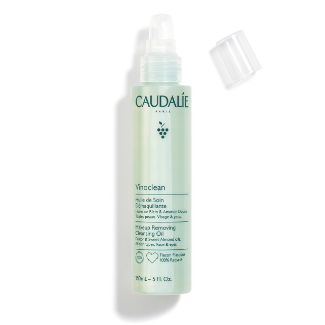 Caudalie Vinoclean Make Up Removing Cleansing Oil Έλαιο Ντεμακιγιάζ γι …