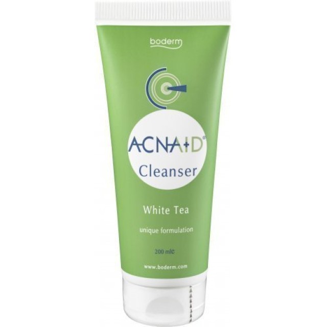 BODERM ACNAID CLEANSER 200ML White tea Καθαριστικό γαλάκτωμα ειδικά με … BODERM ACNAID CLEANSER 200ML White tea Καθαριστικό γαλάκτωμα ειδικά με …