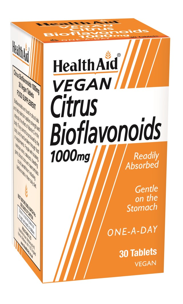 Health Aid Citrus Bioflavonoids 1000mg Συμπλήρωμα Διατροφής με Αντιοξειδωτικές Ιδιότητες 30 Ταμπλέτες