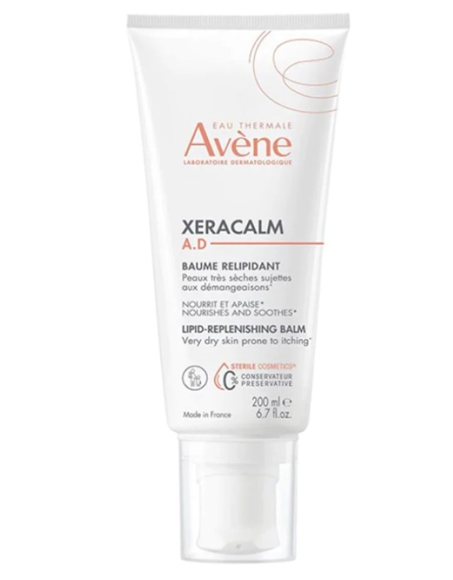 Avene XeraCalm A.D Baume Relipidant Cream, Κρέμα για Ξηρό Δέρμα με Τάση για Ατοπικό Έκζεμα 200ml