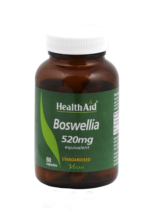 Health Aid Boswelia 520mg Συμπλήρωμα Διατροφής για τα Οστά & τις Αρθρώσεις 60 Κάψουλες