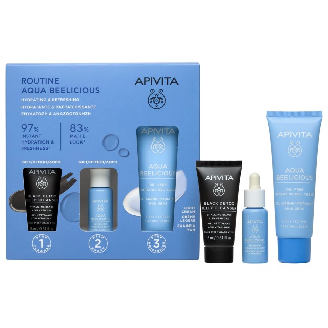Apivita PROMO Aqua Beelicious Oil Free Κρέμα Gel Ενυδάτωσης Ελαφριάς Υ &hellip;