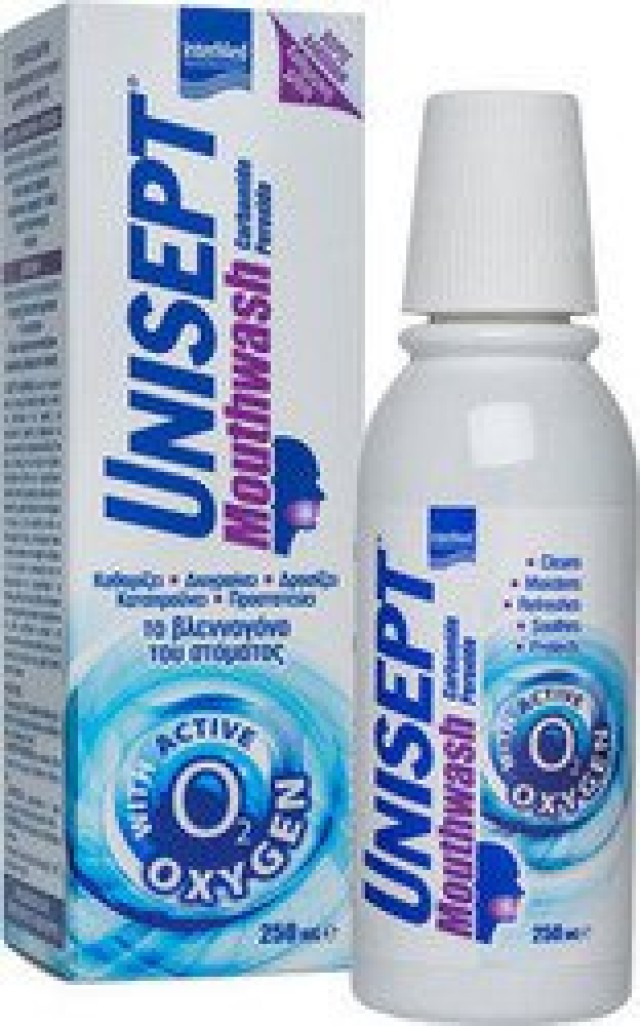 Intermed Unisept Mouthwash Στοματικό Διάλυμα 250ml