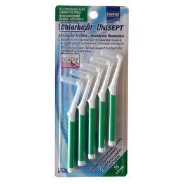 Intermed Chlorhexil Interdental Brushes SS 0,8mm, 5 τμχ Intermed Chlorhexil Interdental Brushes SS 0,8mm, 5 τμχ