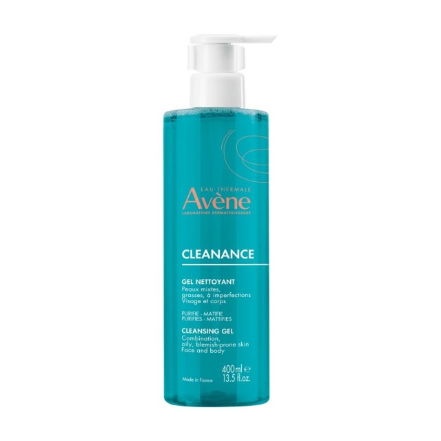 Avène Cleanance Cleansing Gel For Oily Blemish Prone Skin Τζελ &hellip;