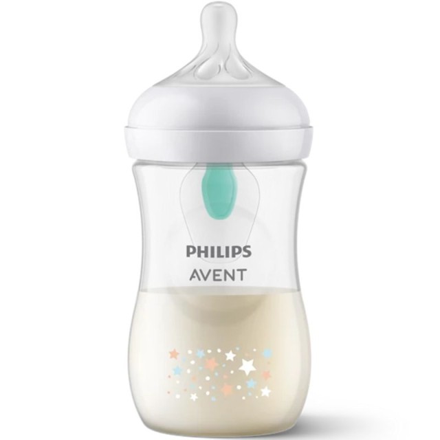 Avent Philips Natural Response Αστεράκια Πλαστικό Μπιμπερό 3-6m Ροής 3 &hellip;