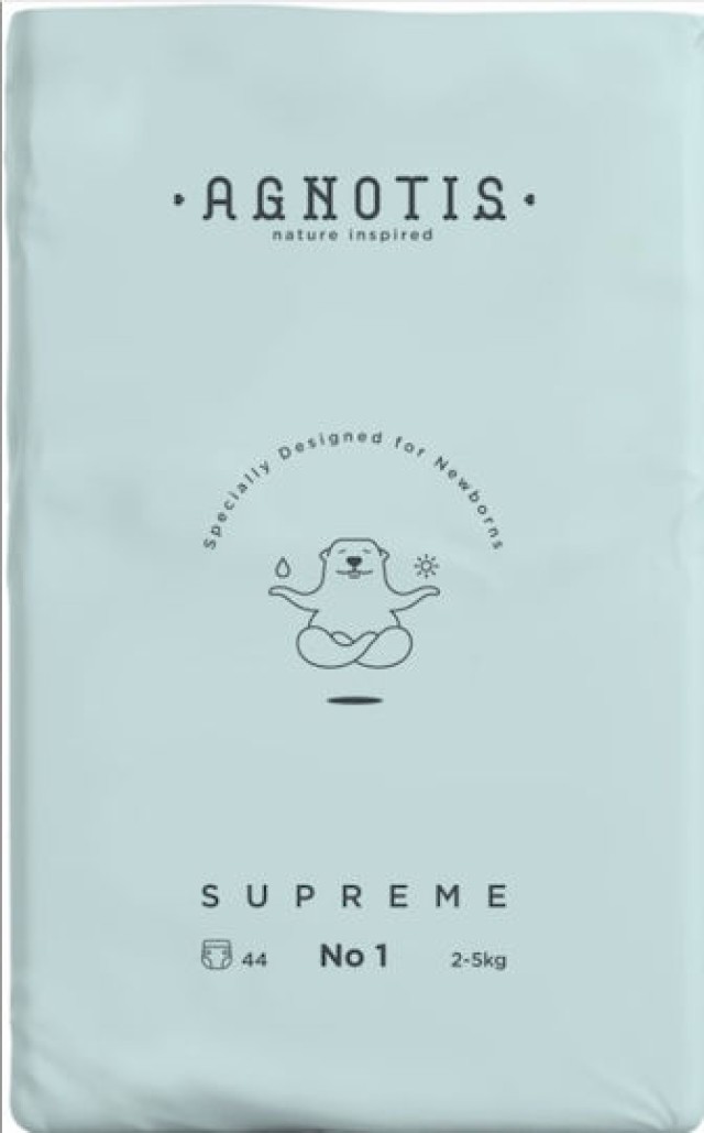 Agnotis Supreme No.1 Πάνες με Αυτοκόλλητο [2-5kg] 44 Τεμάχια