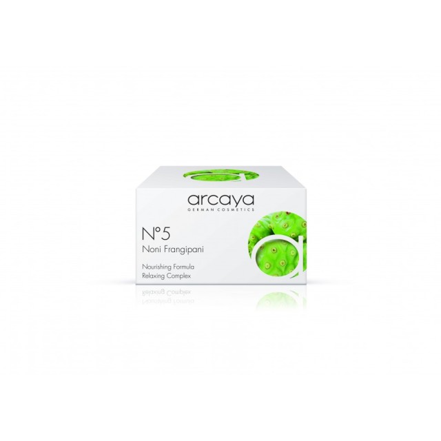 Arcaya No5 Noni Frangipani Cream Ενυδατική - Θρεπτική Κρέμα Προσώπου Νυκτός 100ml