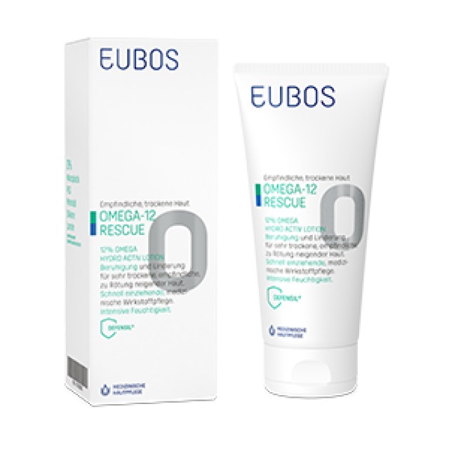 Eubos Omega 12% Rescue Hydro Active Sensitive Dry Skin Καταπραϋντική Λ …