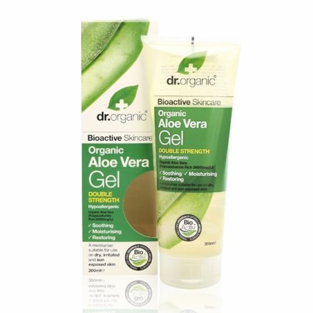 Dr Organic Aloe Vera Double Strength Ενυδατικό Gel Σώματος για Μετά το …