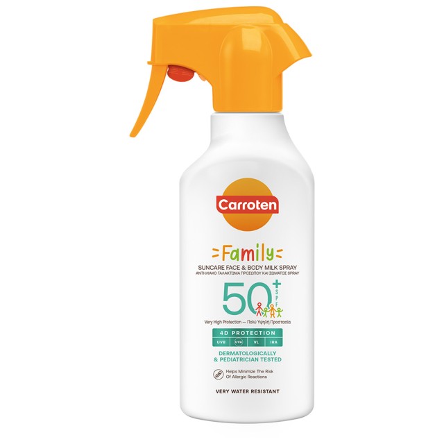 Carroten Trigger Spray SPF50+ Family Αντηλιακό Γαλάκτωμα Προσώπου & Σώ &hellip;
