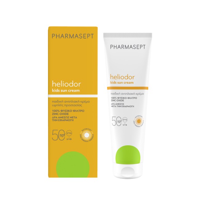 Pharmasept Heliodor Baby Sun Cream SPF50 με Φυσικό Αντηλιακό Φίλτρο Βρ … Pharmasept Heliodor Baby Sun Cream SPF50 με Φυσικό Αντηλιακό Φίλτρο Βρ …