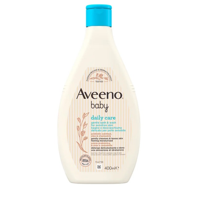 Aveeno® Baby Fluid Βρεφικό Αφρόλουτρο Καθημερινής Φροντίδας 400ml Aveeno® Baby Fluid Βρεφικό Αφρόλουτρο Καθημερινής Φροντίδας 400ml