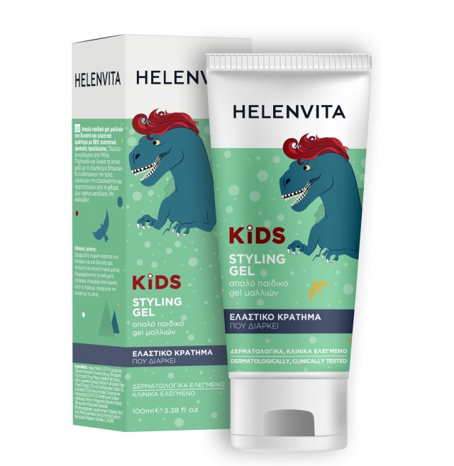 Helenvita Kids Styling Dino Παιδικό Gel Μαλλιών για Αγόρια 100ml Helenvita Kids Styling Dino Παιδικό Gel Μαλλιών για Αγόρια 100ml