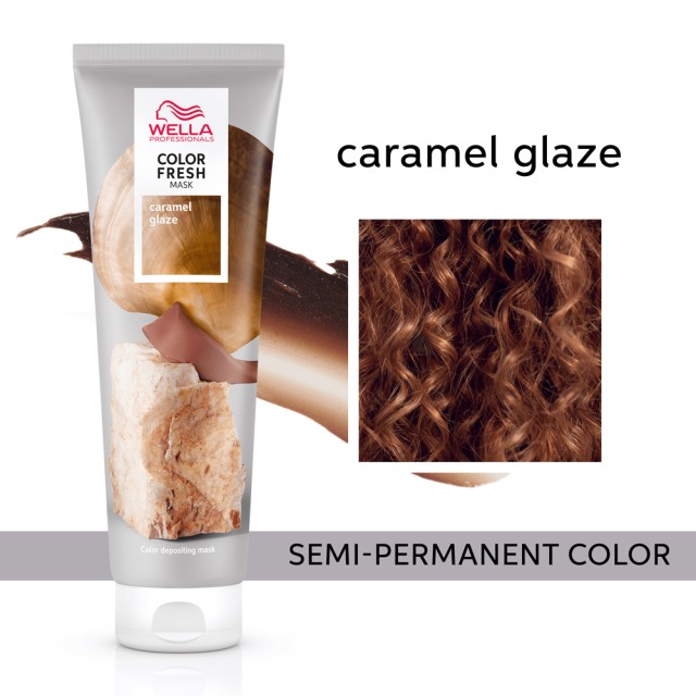 Wella Color Fresh Mask Μάσκα Μαλλιών Mask Caramel Glaze για Ημιμόνιμο … Wella Color Fresh Mask Μάσκα Μαλλιών Mask Caramel Glaze για Ημιμόνιμο …