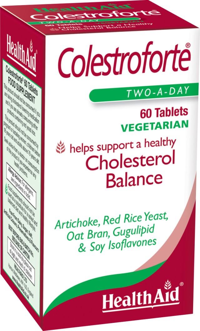 Health Aid Colestroforte Συμπλήρωμα Διατροφής με Κόκκινη Μαγιά … Health Aid Colestroforte Συμπλήρωμα Διατροφής με Κόκκινη Μαγιά …