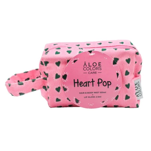 Aloe Colors PROMO Heart Pop Bag Σπρέι Μαλλιών και Σώματος 100ml & Lip … Aloe Colors PROMO Heart Pop Bag Σπρέι Μαλλιών και Σώματος 100ml & Lip …