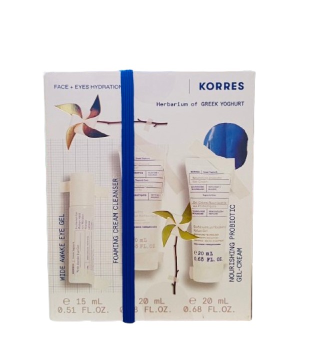 Korres PROMO Wide Awake Eye Ενυδατικό Gel Ματιών 15ml - Foaming Cleans …