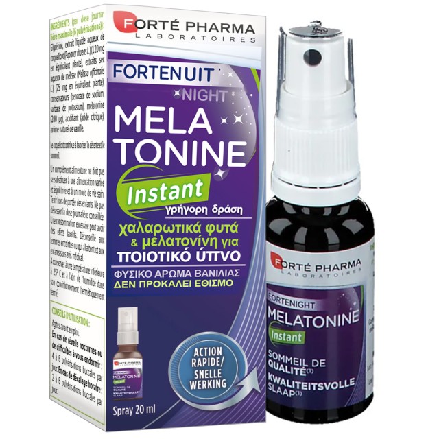 Forte Pharma Forte Nuit Melatonine Instant Spray για τη Διευκόλυνση το …