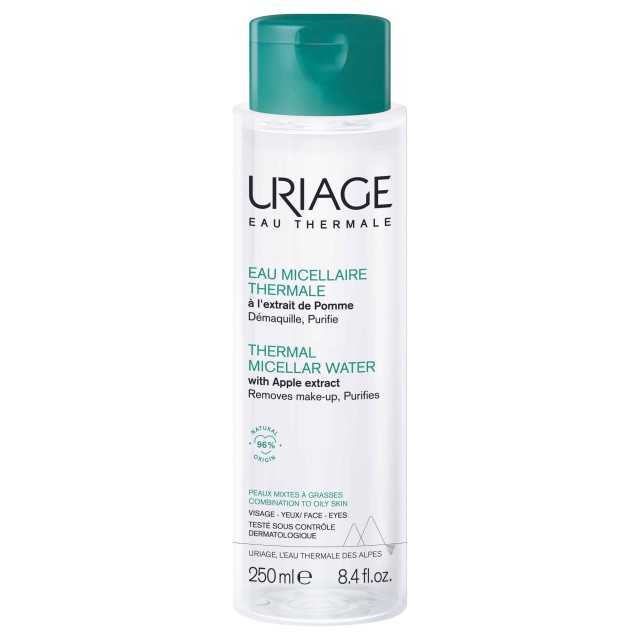 Uriage Eau Thermale Ιαματικό Νερό Micellar για Μικτές - Λιπαρές Επιδερ …