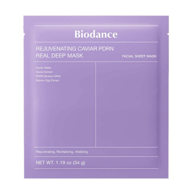 Biodance Rejuvenating Caviar PDRN Real Deep Mask Μάσκα Λάμψης & Αντιγή &hellip;