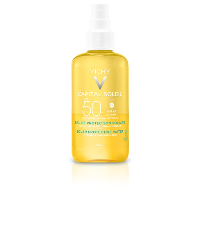 Vichy Capital Soleil SPF50 Αντηλιακό Νερό Προστασίας από τον Ήλιο με … Vichy Capital Soleil SPF50 Αντηλιακό Νερό Προστασίας από τον Ήλιο με …