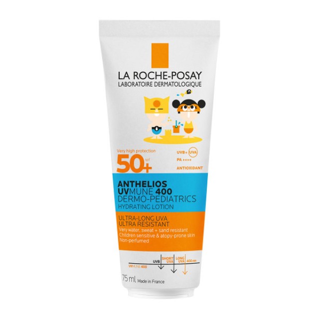 La Roche Posay Anthelios UVMune 400 Dermo Pediatrics Lotion SPF50+ Ενυ … La Roche Posay Anthelios UVMune 400 Dermo Pediatrics Lotion SPF50+ Ενυ …