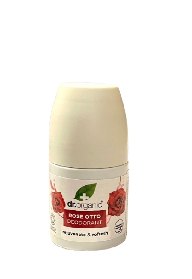 Dr. Organic Rose Otto Deodorant, 50 ml