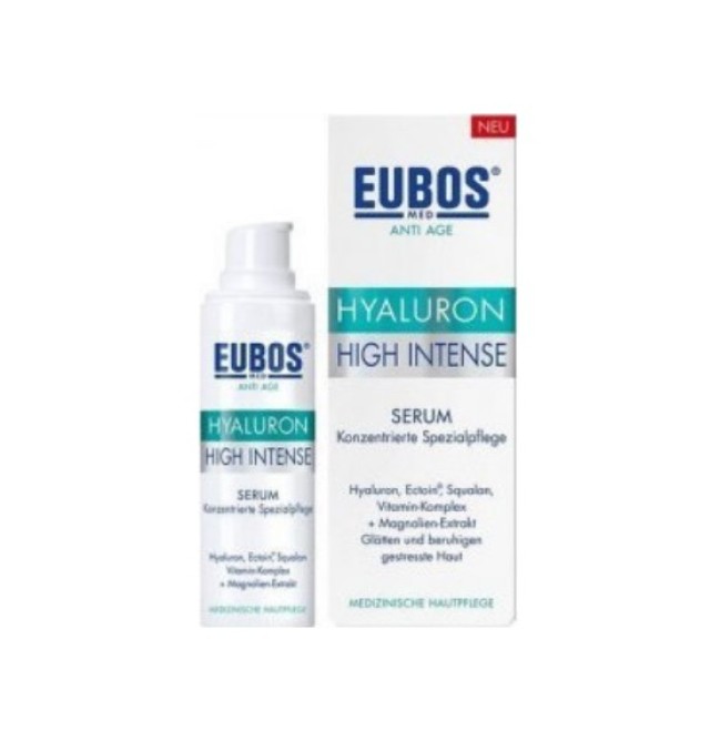 Eubos Hyaluron High Intense Serum Ορός Προσώπου Με Υαλουρονικό 30ml