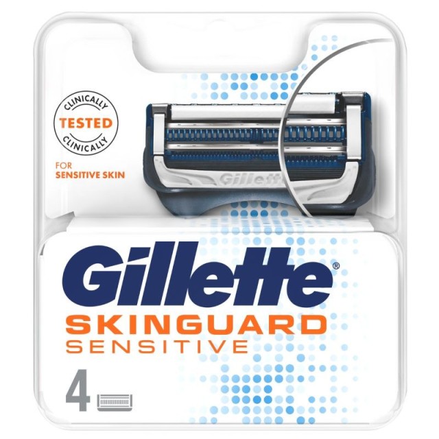 Gillette SkinGuard Sensitive Ανταλλακτικά 4 Τεμάχια