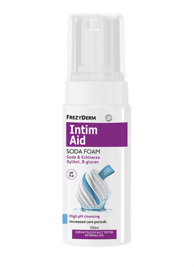 Frezyderm Intim Aid Soda Foam pH9.0 Αφρός Καθαρισμού Ευαίσθητης Περιοχ …