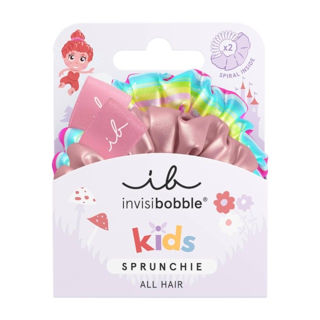 Invisibobble Kids Sprunchie Too Good To Be Blue Παιδικά Λαστιχάκια Ροζ …