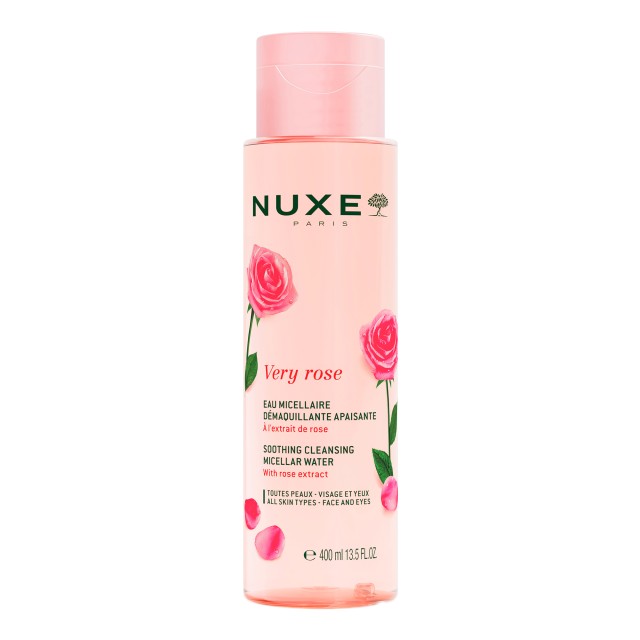 Nuxe Very Rose Micellar Water Καταπραϋντικό Kαθαριστικό Μικυλλιακό Νερ &hellip;