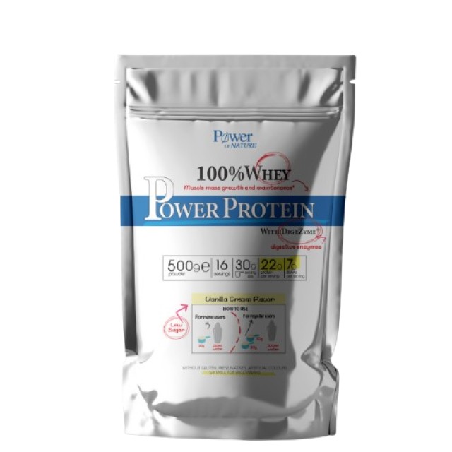 Power of Nature Whey Power Protein Πρωτεΐνη Ορού Γάλακτος Γεύση Βανίλι …