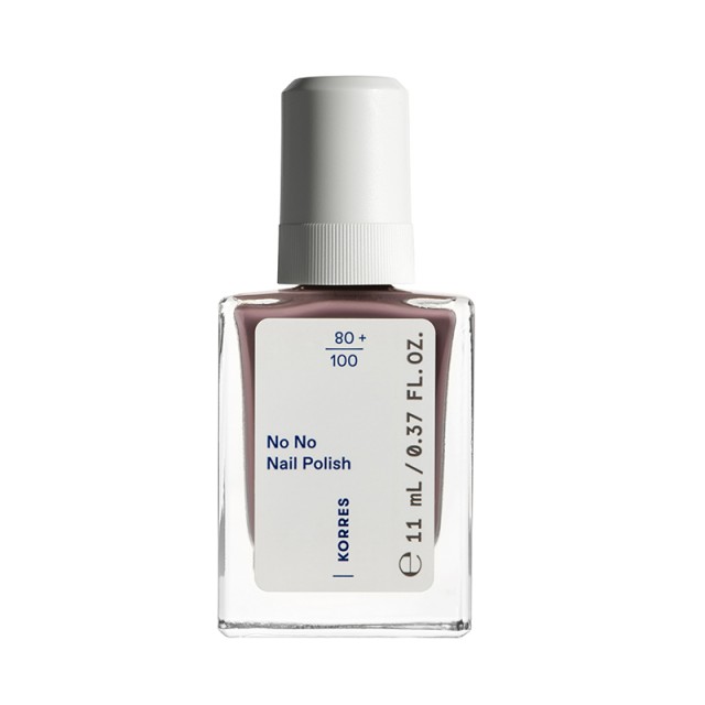 Korres No No Nail Polish 66 Prune Βερνίκι Νυχιών 11ml