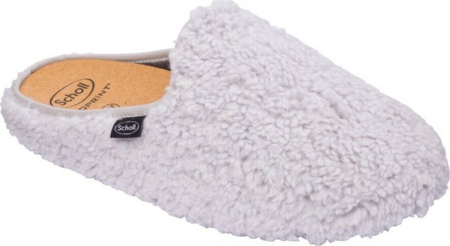 Scholl Maddy Light Grey Ανατομικές Γυναικείες Παντόφλες Ανοιχτό Γκρι N &hellip;