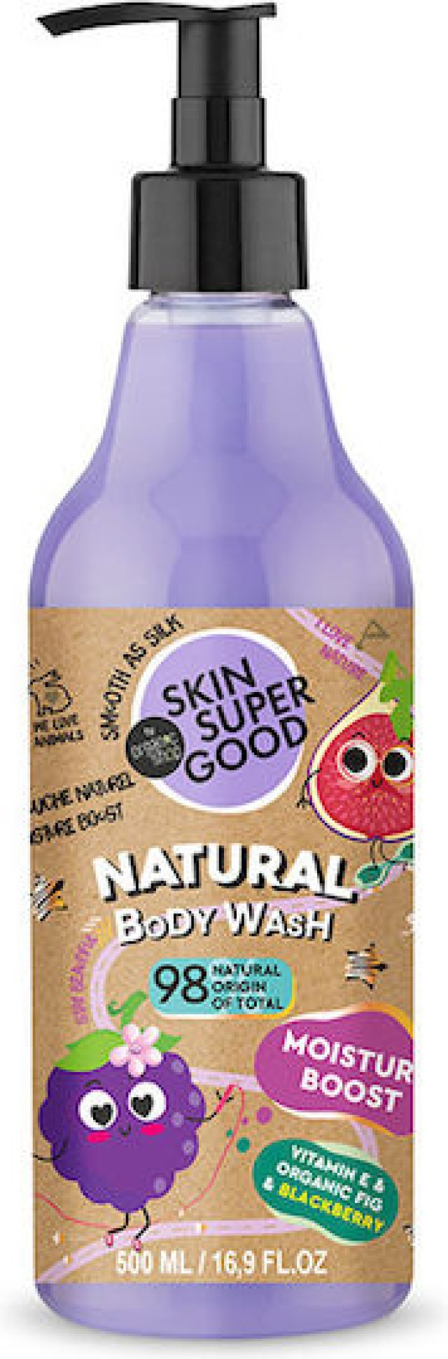 Natura Siberica Organic Shop Skin Super Good Natural Body Wash Αφρόλου …