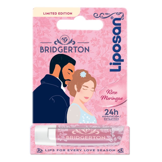 Liposan Limited Edition Bridgerton Eνυδατικό Balm Χειλιών Rose Meringu &hellip;