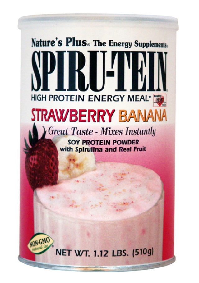 Natures Plus Spiru-Tein Strawberry Πρωτεϊνούχο Πολυβιταμινούχο Shake με Γεύση Φράουλα 510gr
