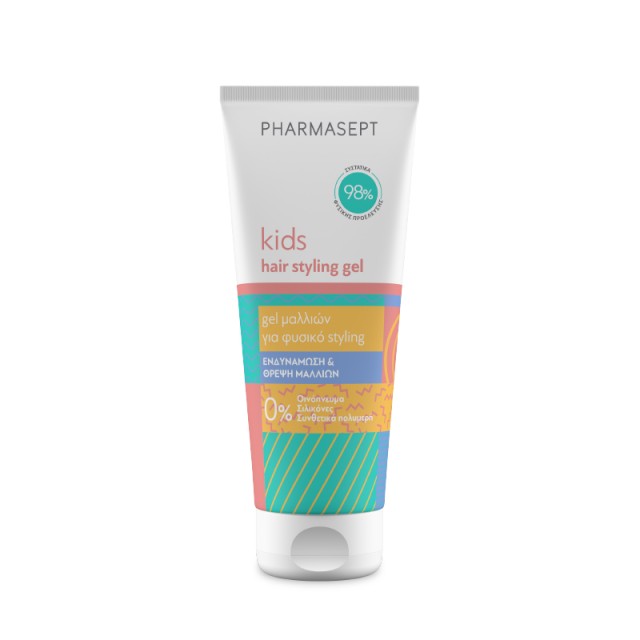 Pharmasept Kids Hair Styling Gel Μαλλιών για Δυνατό Κράτημα 100ml