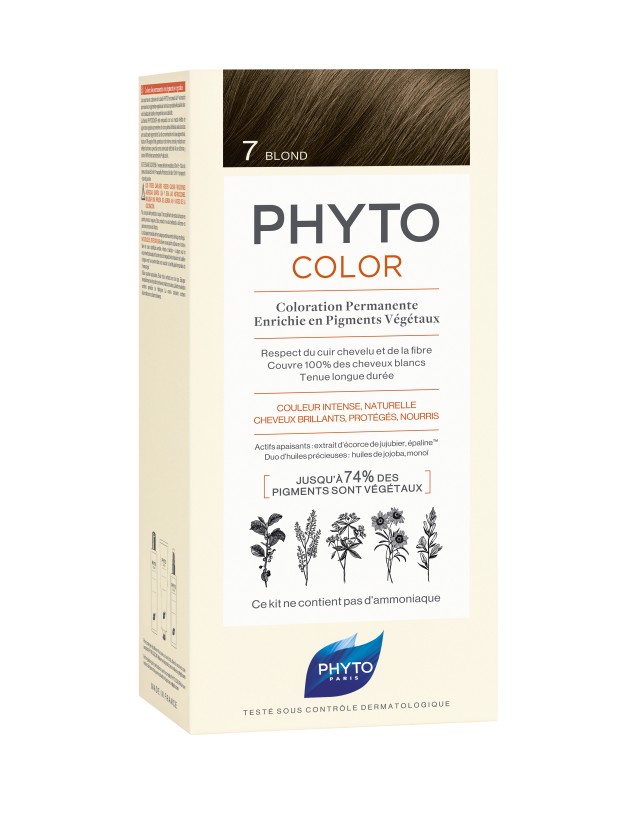 Phyto PhytoColor Μόνιμη Βαφή Μαλλιών No7 Ξανθό Phyto PhytoColor Μόνιμη Βαφή Μαλλιών No7 Ξανθό