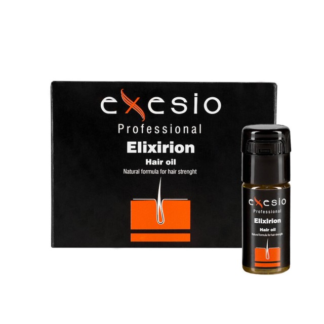 Exesio Elixirion Hair Oil Professional Oil Against Hair Loss 4x10ml